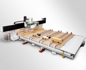 cnc woodworking processing of particularly bulky elements, including walls, beams and roofs of different materials - Argo Gantry 5AMD