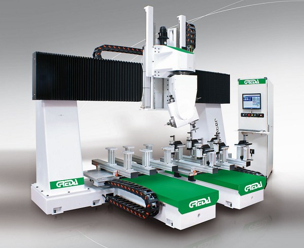 cnc woodworking 5 faces of the piece: drilling, mortising, tenoning, milling, finger-joint, sprinter R4 routing